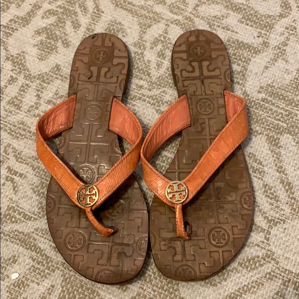 Tory Burch Thora Coral Saffiano Sport Sandal